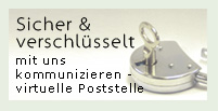 Sicher und verschlüsselt mit uns kommunizieren